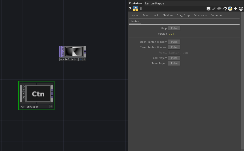 Click, hold, and drag kantan mapper into the network then release.